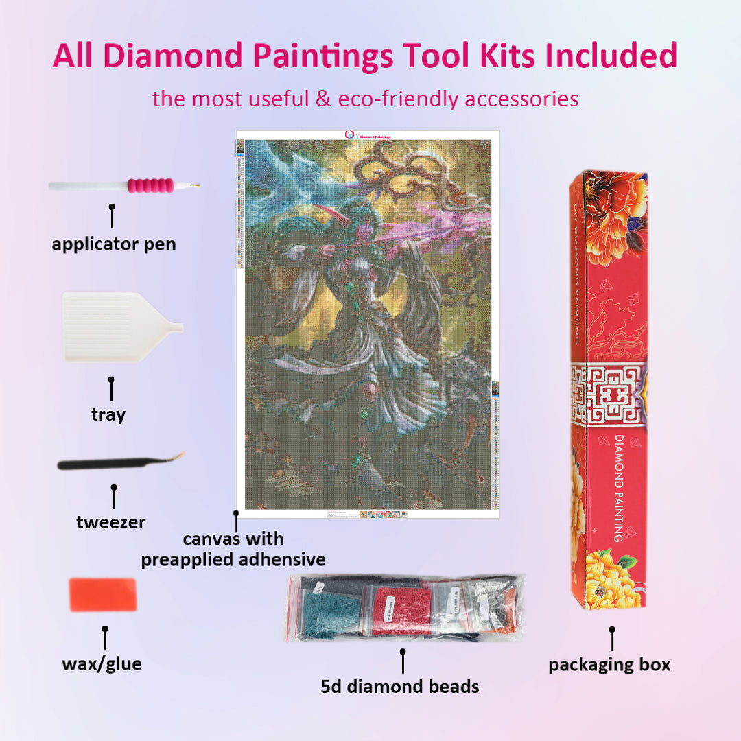 tyrande-whisperwind-world-of-warcraft-diamond-painting-kit