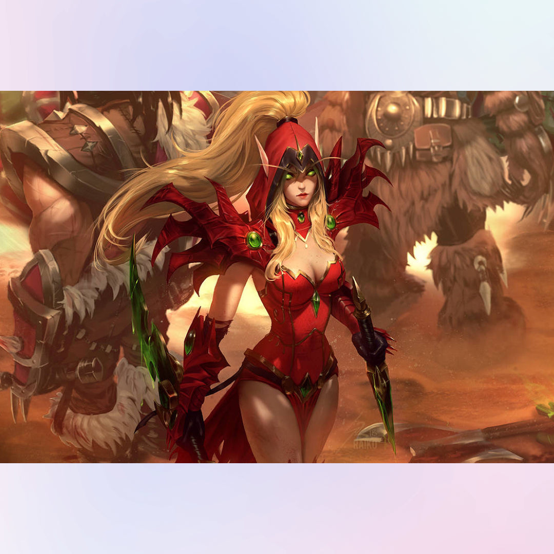 valeera-world-of-warcraft-diamond-painting-kit