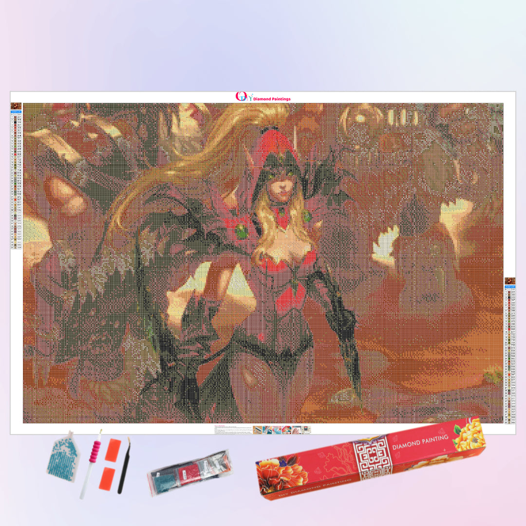 valeera-world-of-warcraft-diamond-painting-kit