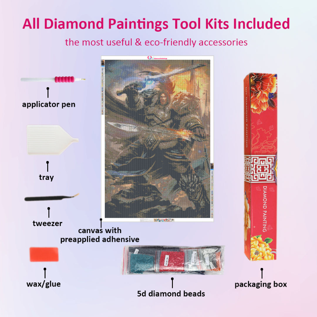 varian-wrynn-world-of-warcraft-diamond-painting-kit