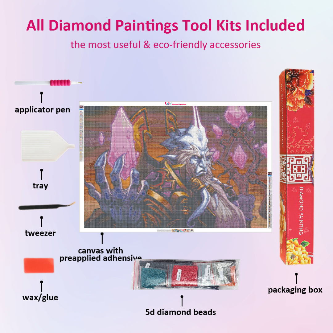 velen-world-of-warcraft-diamond-painting-kit