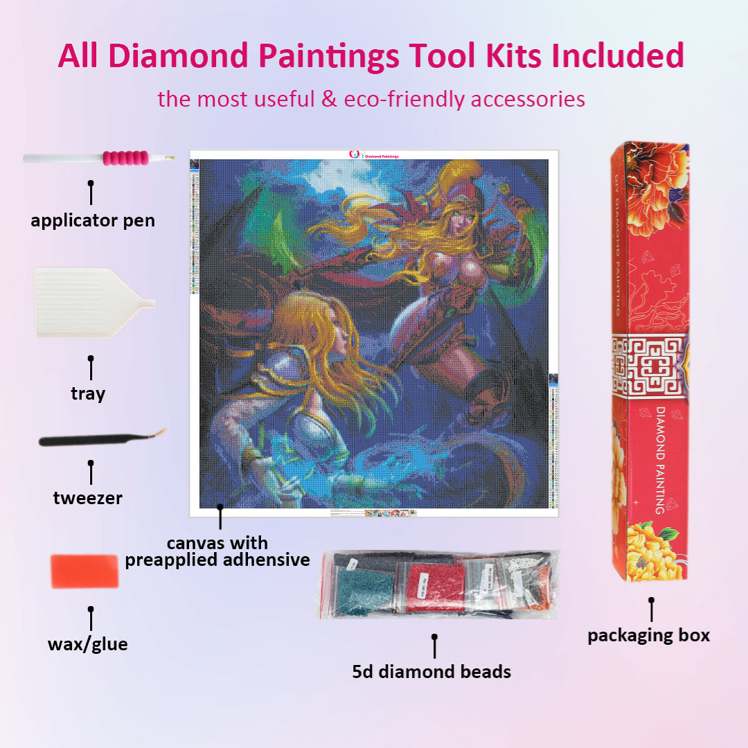warcraft-valeera-vs-jaina-diamond-painting-kit