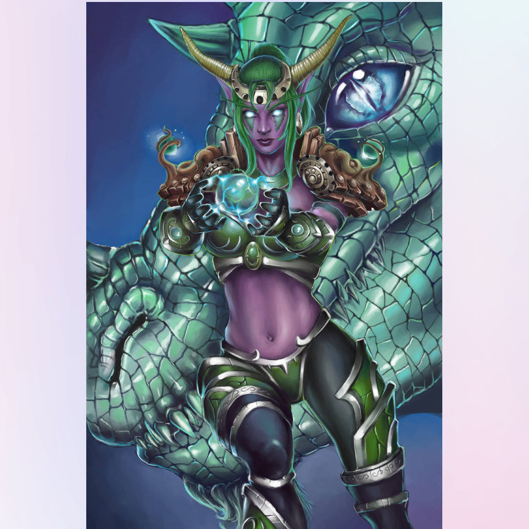 ysera-world-of-warcraft-diamond-painting-kit